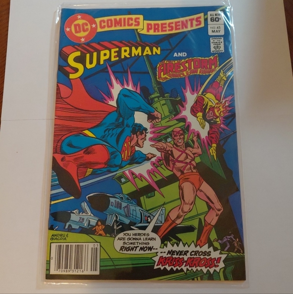 DC Comics Superman and Firestorm Phone Case - Blue and Red